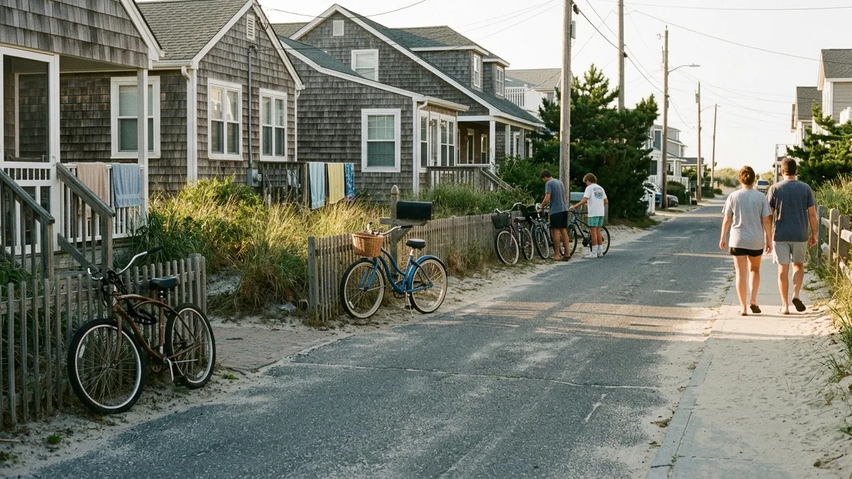 Where to stay in New Jersey: quiet Belmar residential street near the beach