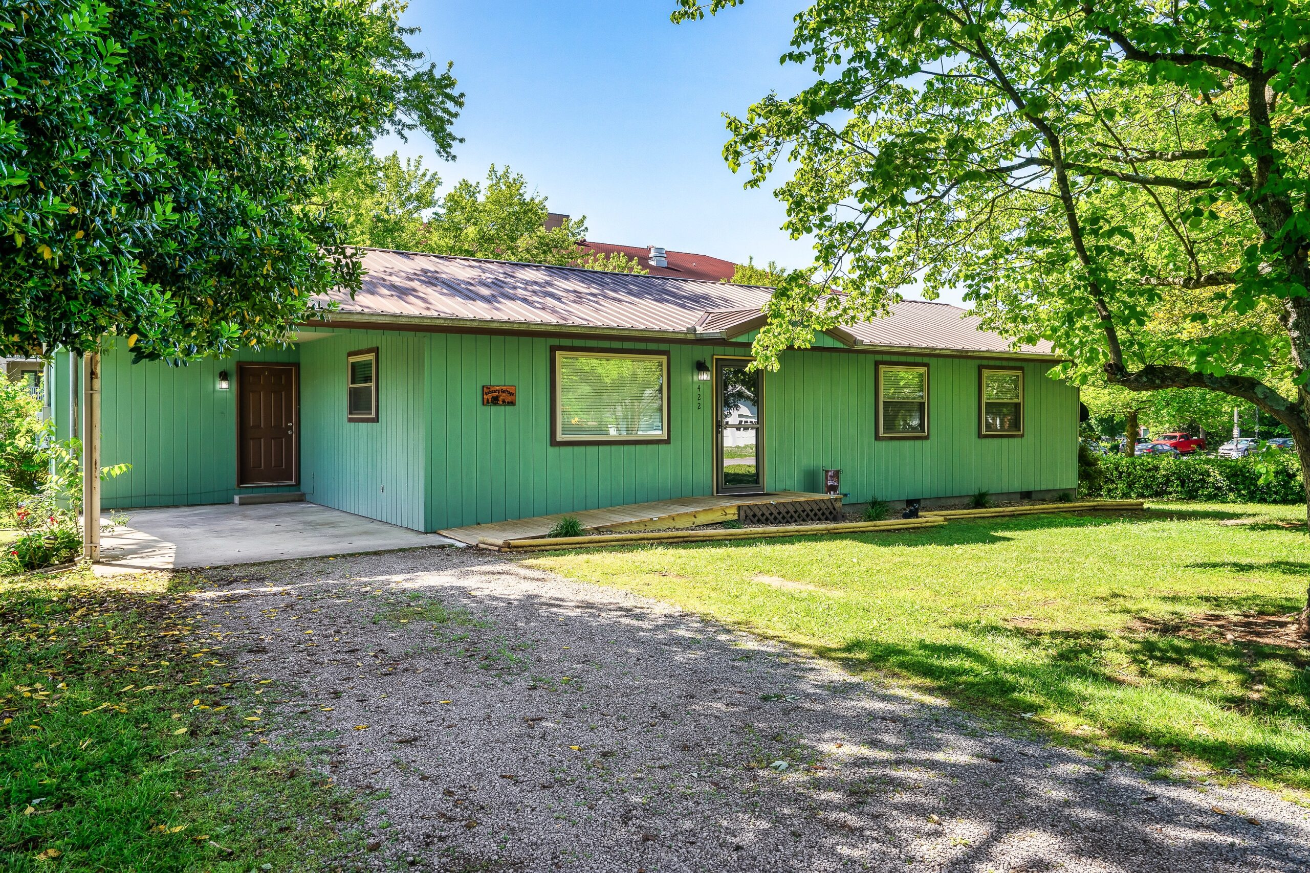 The Asbeary Cottage vacation rental exterior - Pigeon Forge, TN