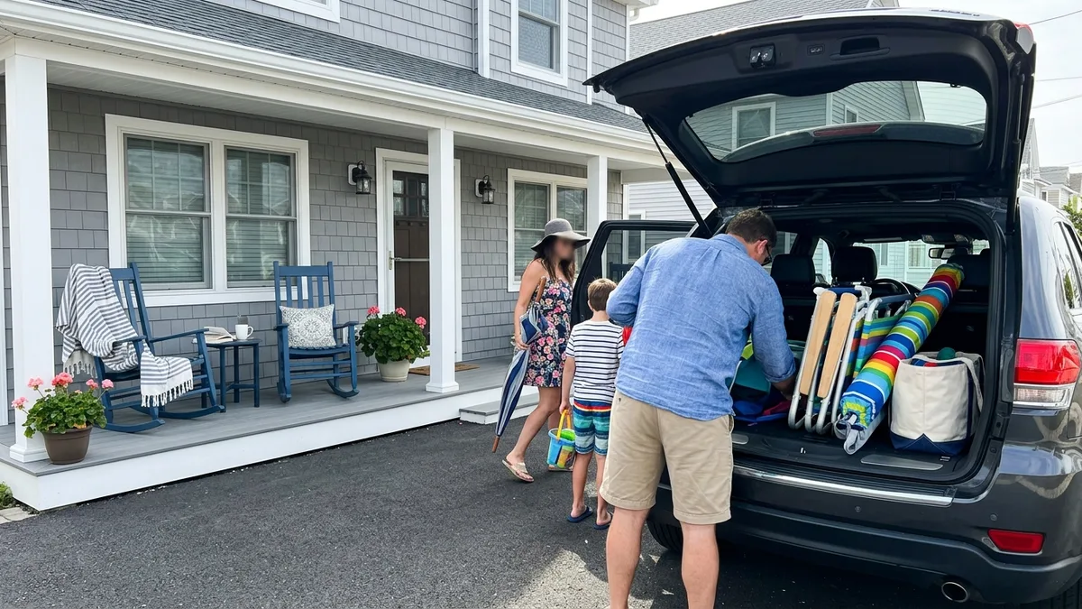 Monmouth County NJ family vacation rental booking day