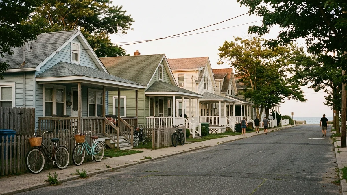 Quiet neighborhood near Asbury Park New Jersey vacation rentals managed by Endless Stays