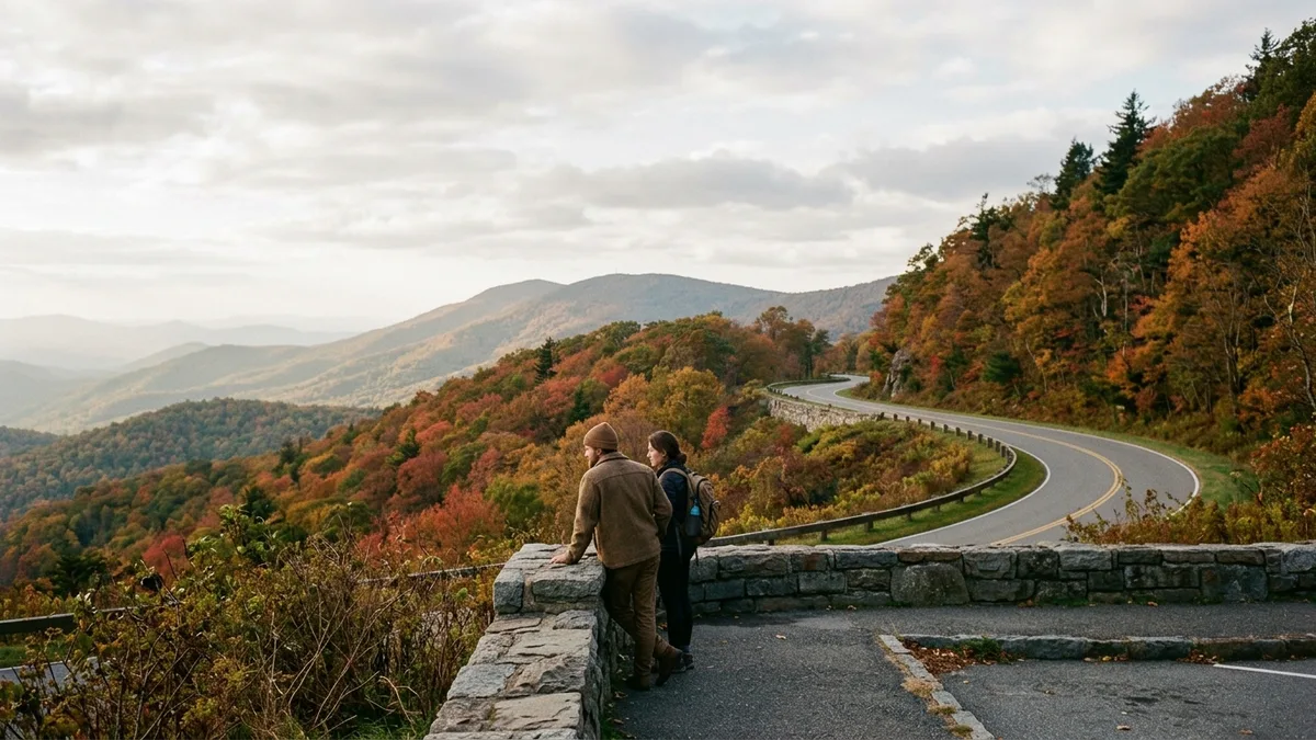 Fall foliage near a short term rental Shenandoah Valley, VA